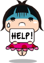 Pudding girls sticker #14943503