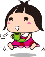 Pudding girls sticker #14943505