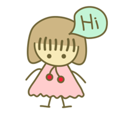 She loves animals sticker #14943614