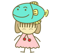 She loves animals sticker #14943615