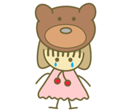 She loves animals sticker #14943617