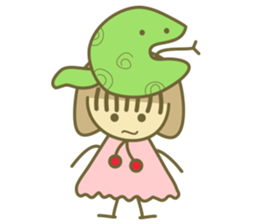 She loves animals sticker #14943619