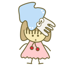 She loves animals sticker #14943632