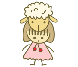 She loves animals sticker #14943637