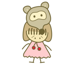 She loves animals sticker #14943642