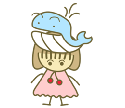 She loves animals sticker #14943646