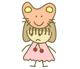 She loves animals sticker #14943647