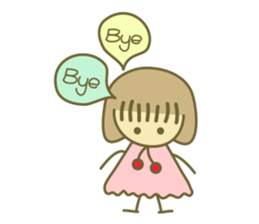 She loves animals sticker #14943653