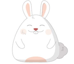 Daily Cute Rabbit sticker #14944120