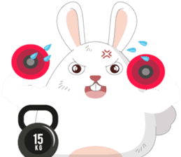 Daily Cute Rabbit sticker #14944143