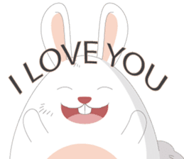 Daily Cute Rabbit sticker #14944151