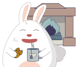 Daily Cute Rabbit sticker #14944155