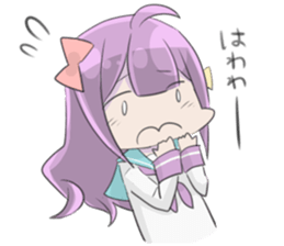 Japanese DEMPA girl sticker #14944294