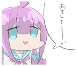 Japanese DEMPA girl sticker #14944308