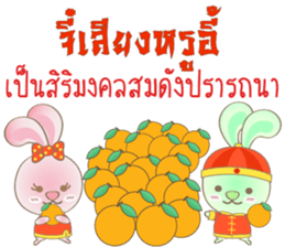 Rabbita (to) Happy Chinese New Year sticker #14944728