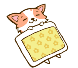 Naughty Corgi4 sticker #14945341