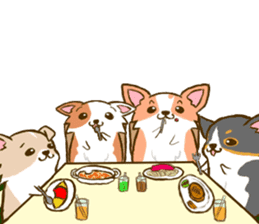 Naughty Corgi4 sticker #14945354