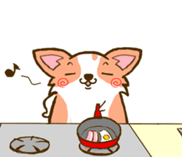 Naughty Corgi4 sticker #14945360