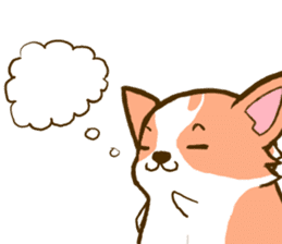 Naughty Corgi4 sticker #14945362