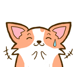 Naughty Corgi4 sticker #14945364