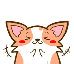 Naughty Corgi4 sticker #14945369