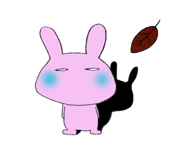 Rabbit of the wonderland 2 sticker #14945526