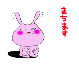 Rabbit of the wonderland 2 sticker #14945528