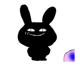 Rabbit of the wonderland 2 sticker #14945535