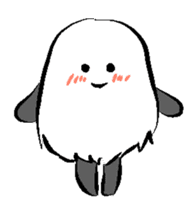Fluffy creatures without names sticker #14945650