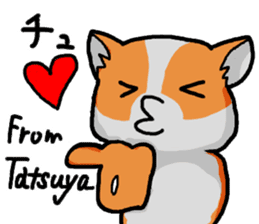 Stickers from Tatsuya with love sticker #14946067