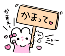 Sexy Bunny:Usarun 3 LOVE sticker #14946930