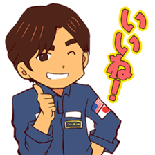Taichi Yamazaki,Come on! in the space sticker #14947406
