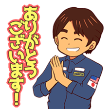 Taichi Yamazaki,Come on! in the space sticker #14947412