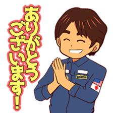 Taichi Yamazaki,Come on! in the space sticker #14947412