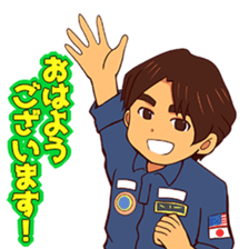 Taichi Yamazaki,Come on! in the space sticker #14947414