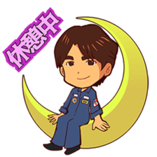 Taichi Yamazaki,Come on! in the space sticker #14947418