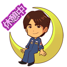 Taichi Yamazaki,Come on! in the space sticker #14947418