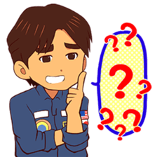 Taichi Yamazaki,Come on! in the space sticker #14947421