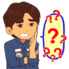 Taichi Yamazaki,Come on! in the space sticker #14947421