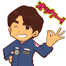 Taichi Yamazaki,Come on! in the space sticker #14947424