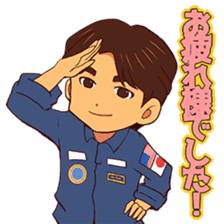 Taichi Yamazaki,Come on! in the space sticker #14947426
