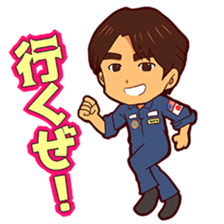 Taichi Yamazaki,Come on! in the space sticker #14947428