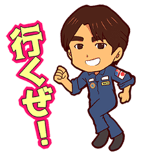 Taichi Yamazaki,Come on! in the space sticker #14947428