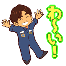 Taichi Yamazaki,Come on! in the space sticker #14947429