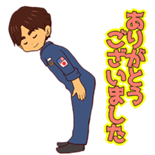 Taichi Yamazaki,Come on! in the space sticker #14947430