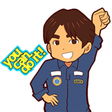 Taichi Yamazaki,Come on! in the space sticker #14947438