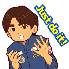 Taichi Yamazaki,Come on! in the space sticker #14947439