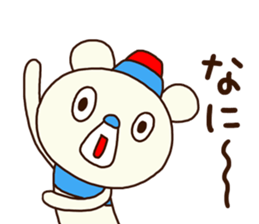 OK bear 3 (Black) sticker #14947933