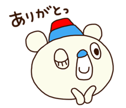 OK bear 3 (Black) sticker #14947940