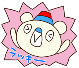 OK bear 3 (Black) sticker #14947958